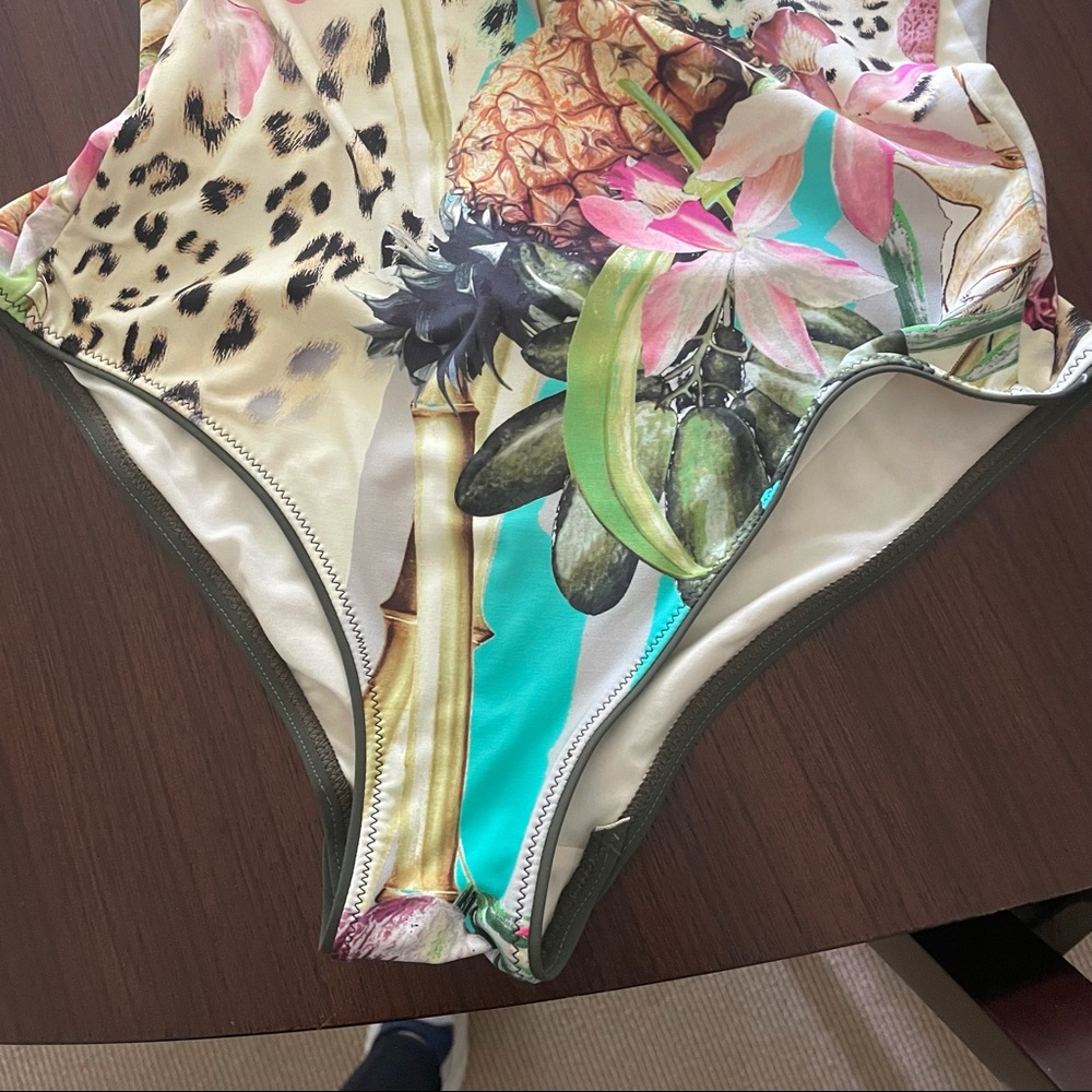 GRIMALDI MARE ITALY floral one piece swimsuit - Picture 3 of 11